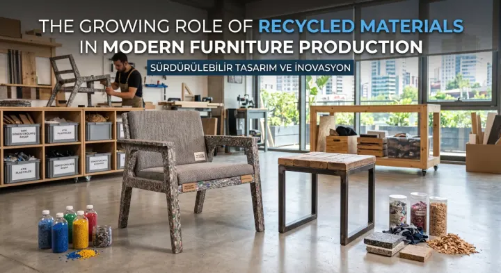 The Growing Role of Recycled Materials in Modern Furniture Production
