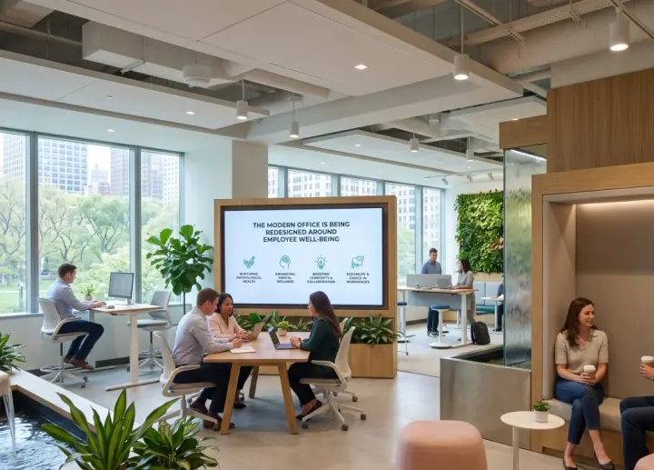 The Modern Office Is Being Redesigned Around Employee Well-Being