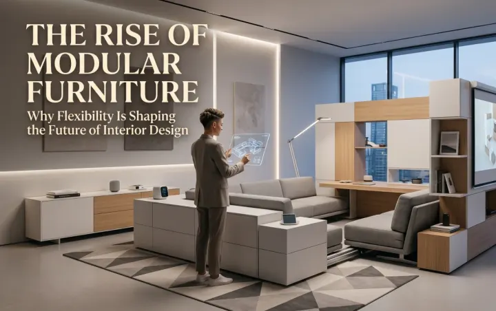 The Rise of Modular Furniture: Why Flexibility Is Shaping the Future of Interior Design