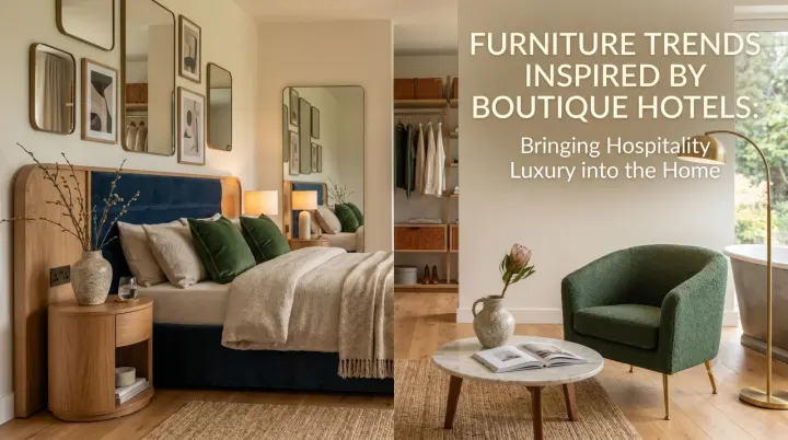 Furniture Trends Inspired by Boutique Hotels: Bringing Hospitality Luxury into the Home