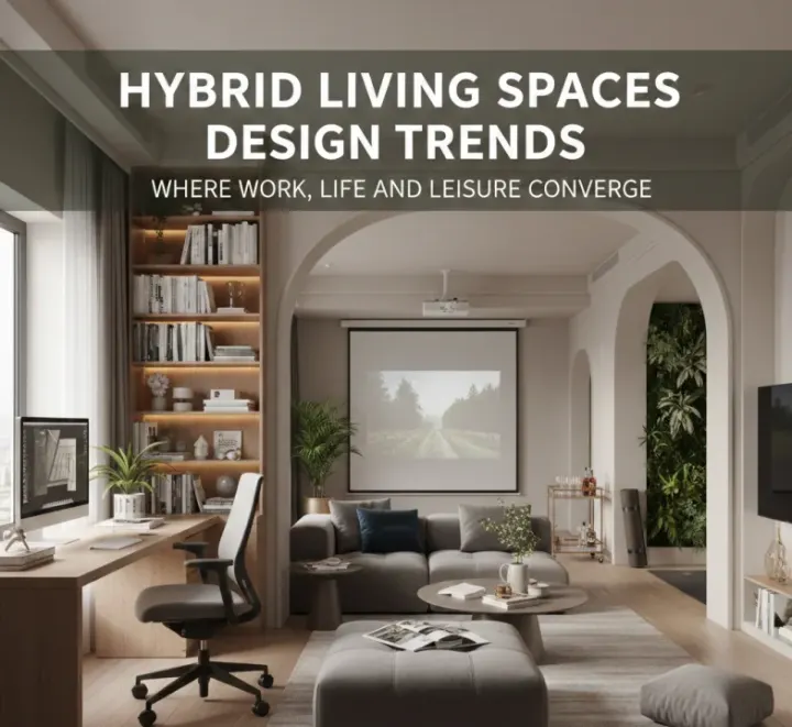 Hybrid Living Spaces Design Trends: Where Work, Life, and Leisure Converge