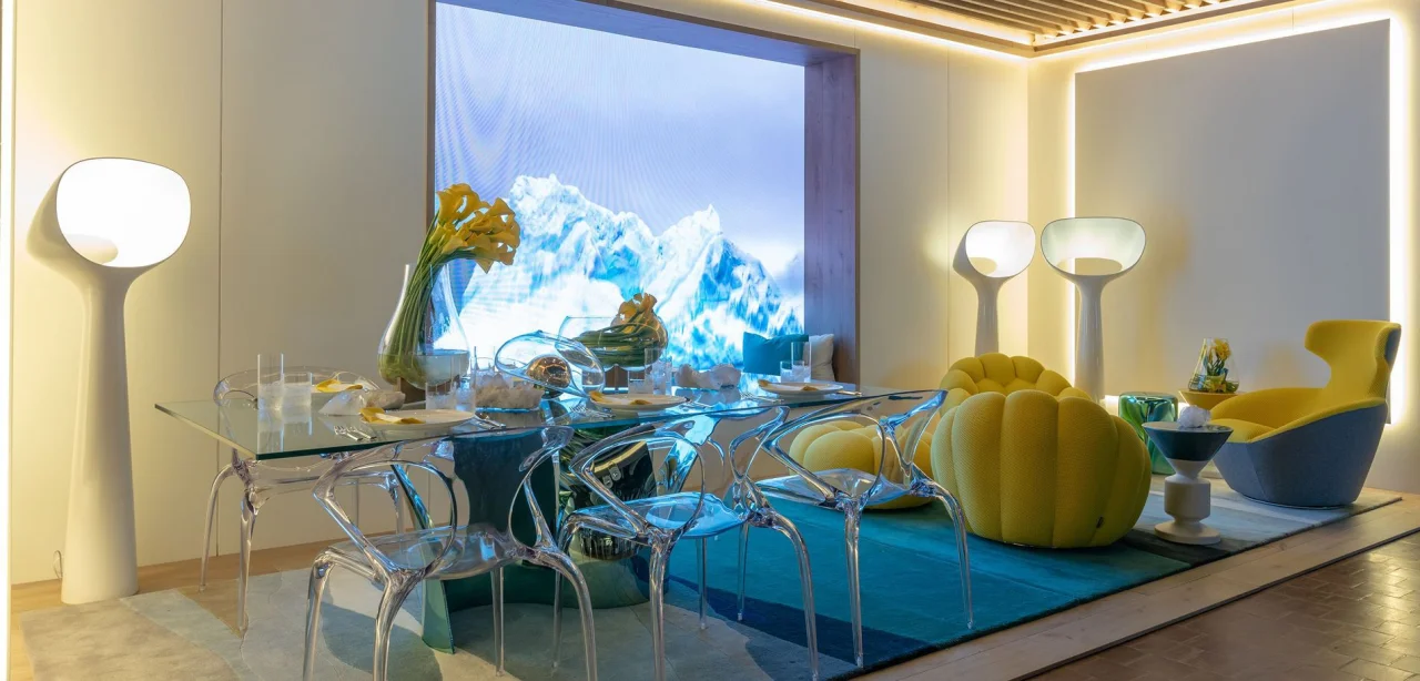 Roche Bobois Shines at Dining by Design 2025 with David Scott Interiors