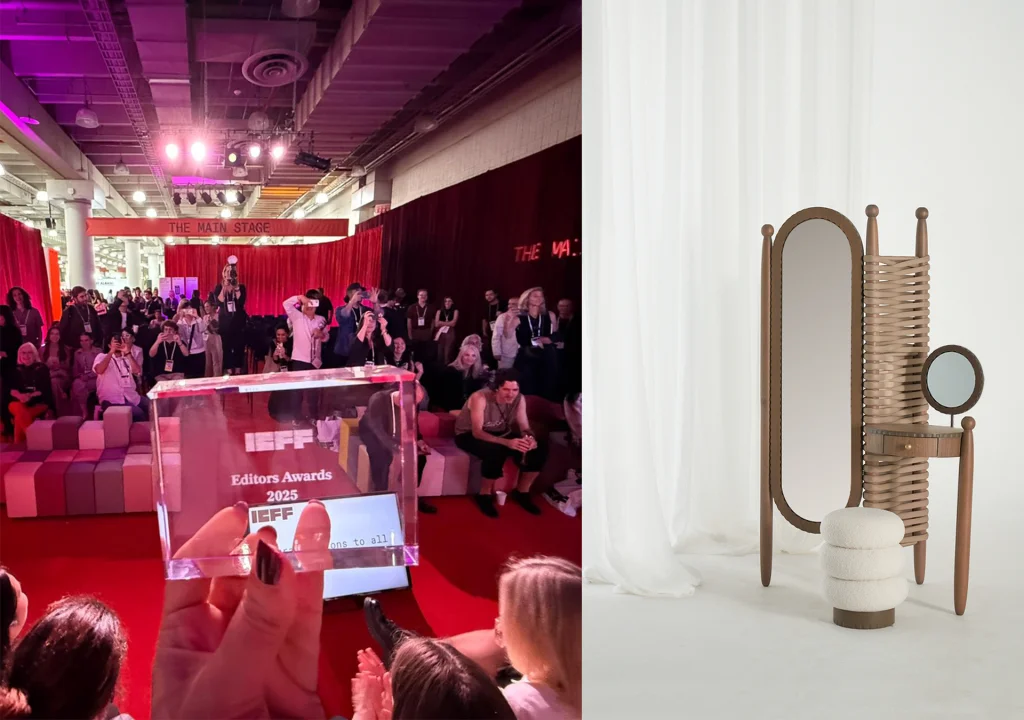 Ndesign’s Ezora Collection Wins Editors Award at ICFF 2025 with Hale Betül Güleç