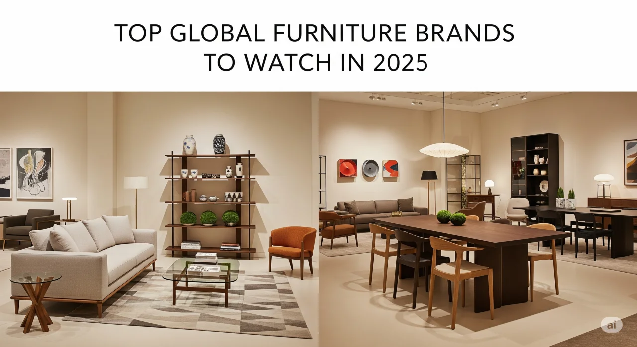 Top Global Furniture Brands to Watch in 2025