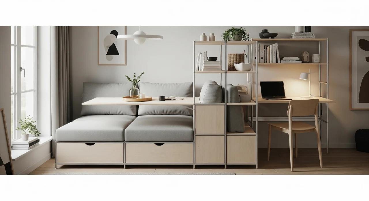 Small Spaces, Big Impact: How Compact Multifunctional Furniture Shapes Modern Living