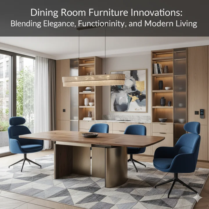 Dining Room Furniture Innovations: Blending Elegance, Functionality, and Modern Living