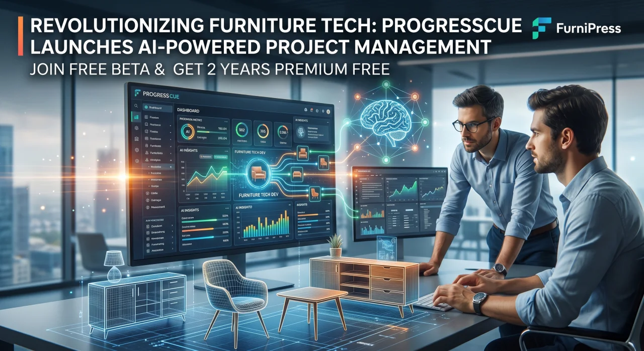 Revolutionizing Furniture Tech: ProgressCue Launches AI-Powered Project Management for Dev Teams