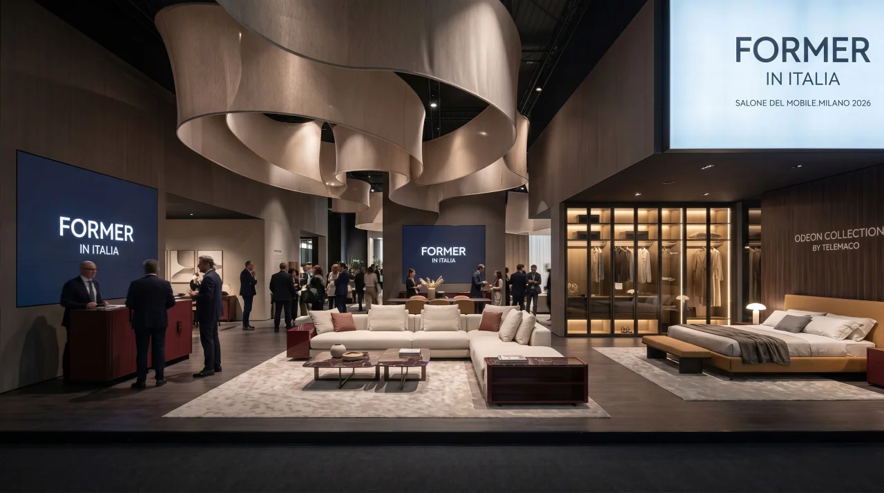 Former In Italia Redefines Contemporary Living at Salone del Mobile.Milano 2026