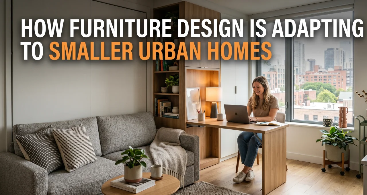 How Furniture Design Is Adapting to Smaller Urban Homes