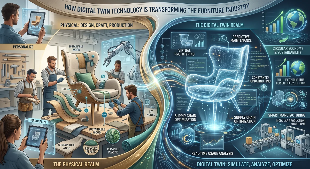 How Digital Twin Technology Is Transforming the Furniture Industry