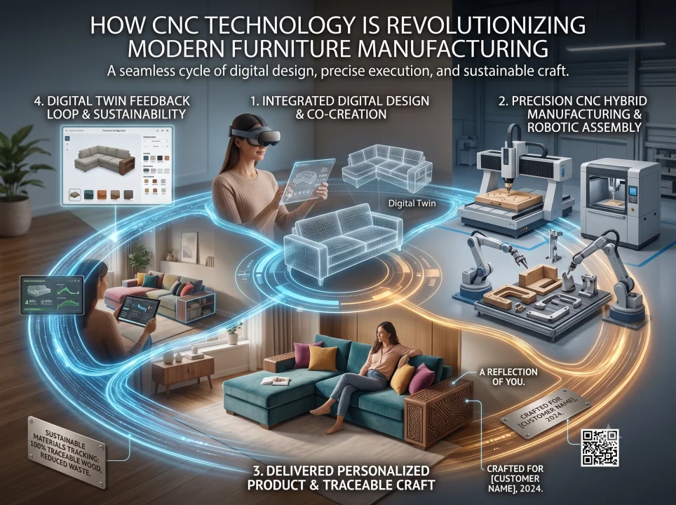 How CNC Technology Is Revolutionizing Modern Furniture Manufacturing