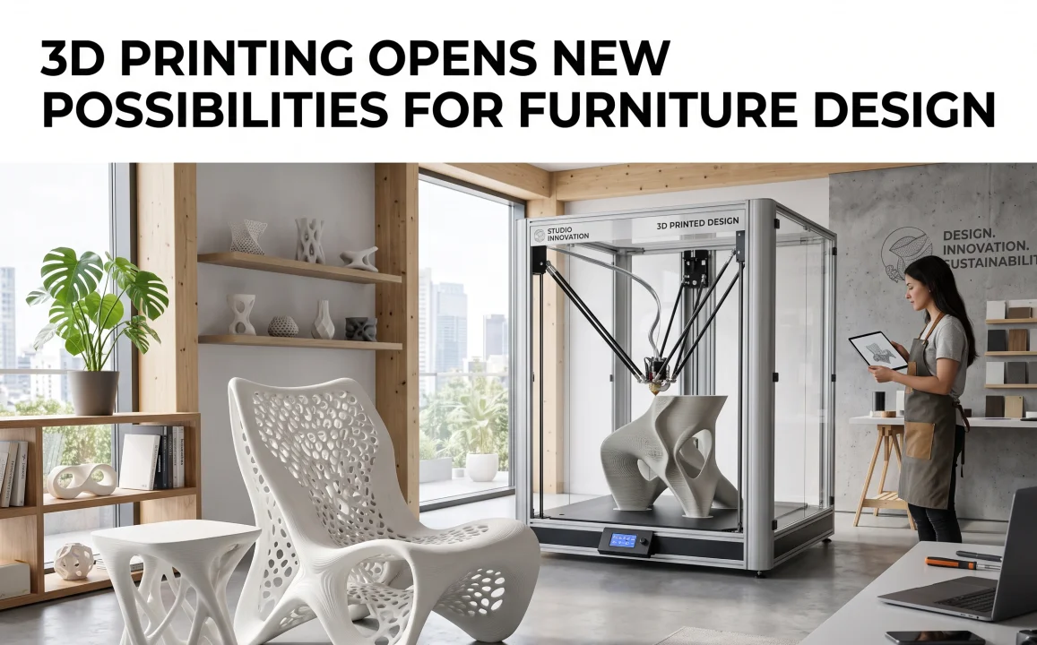 3D Printing Opens New Possibilities for Furniture Design