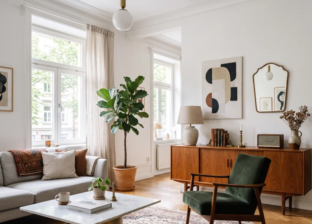 Vintage Furniture Makes a Strong Comeback in Contemporary Interiors