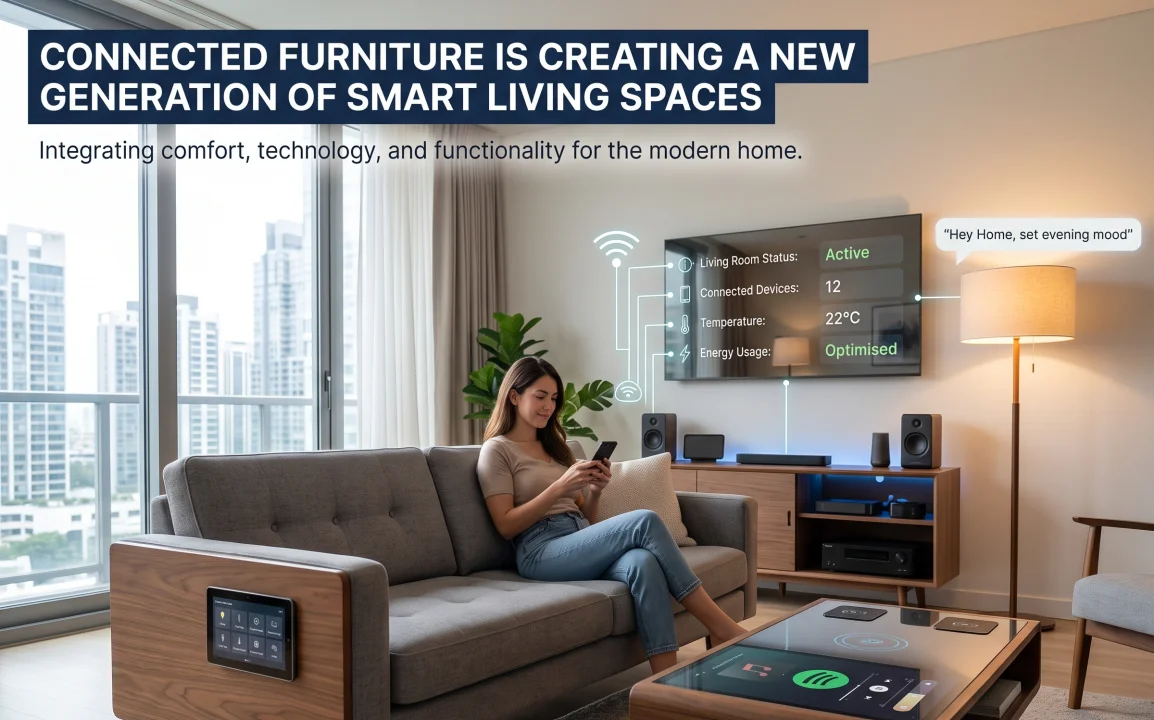 Connected Furniture Is Creating a New Generation of Smart Living Spaces