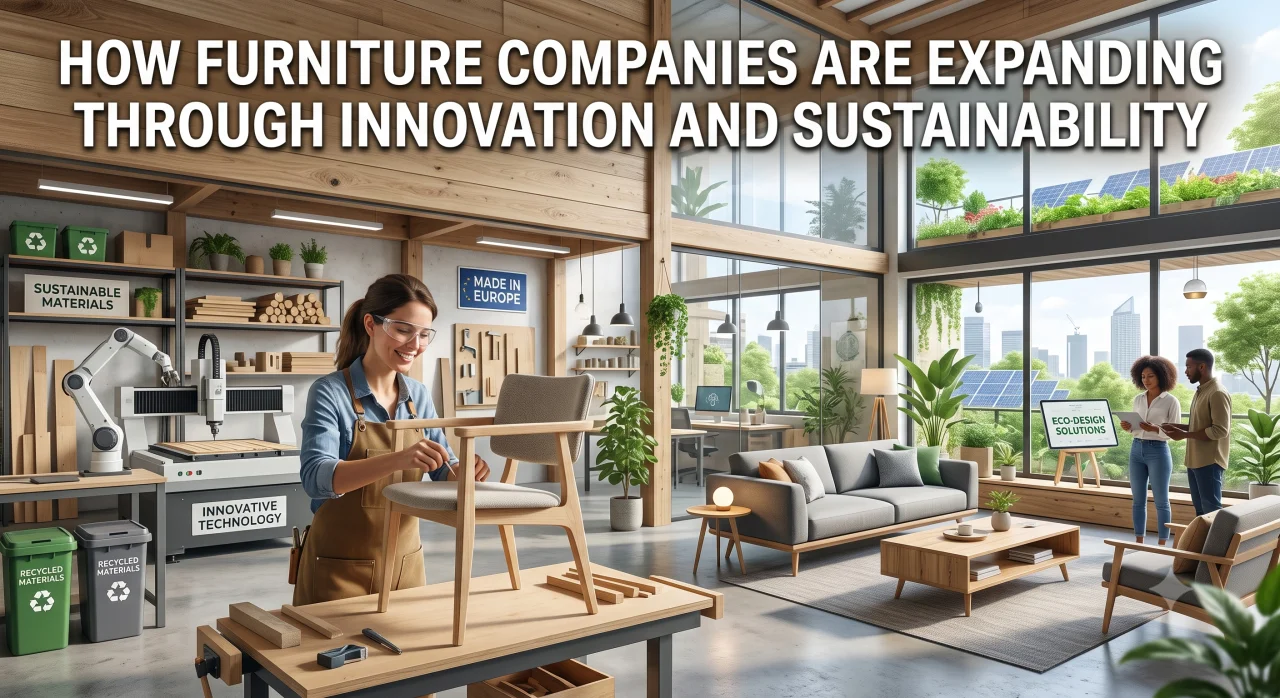 How Furniture Companies Are Expanding Through Innovation and Sustainability