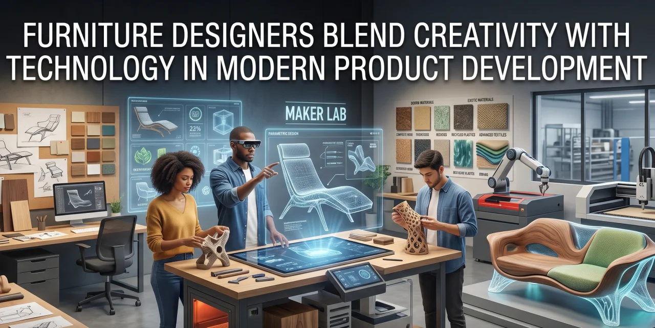 Furniture Designers Blend Creativity with Technology in Modern Product Development