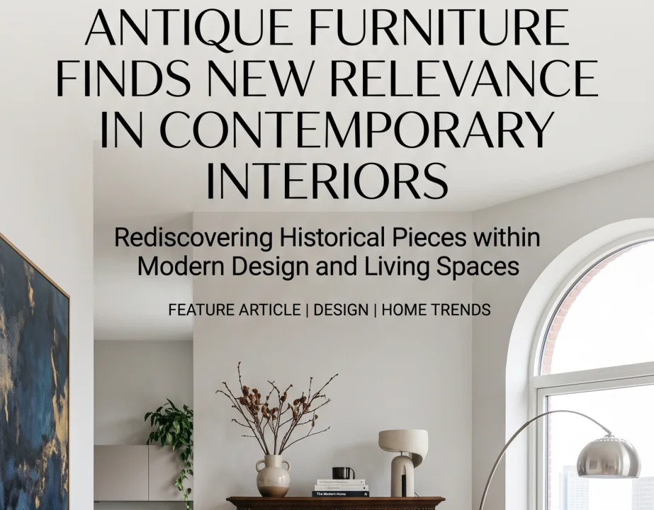 Antique Furniture Finds New Relevance in Contemporary Interiors