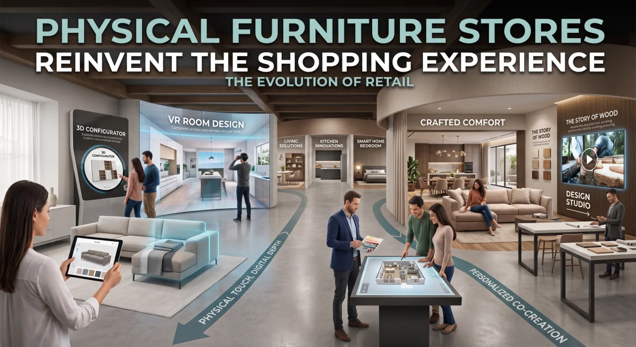 Physical Furniture Stores Reinvent the Shopping Experience