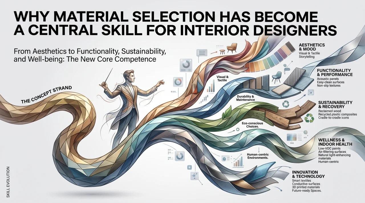 Why Material Selection Has Become a Central Skill for Interior Designers