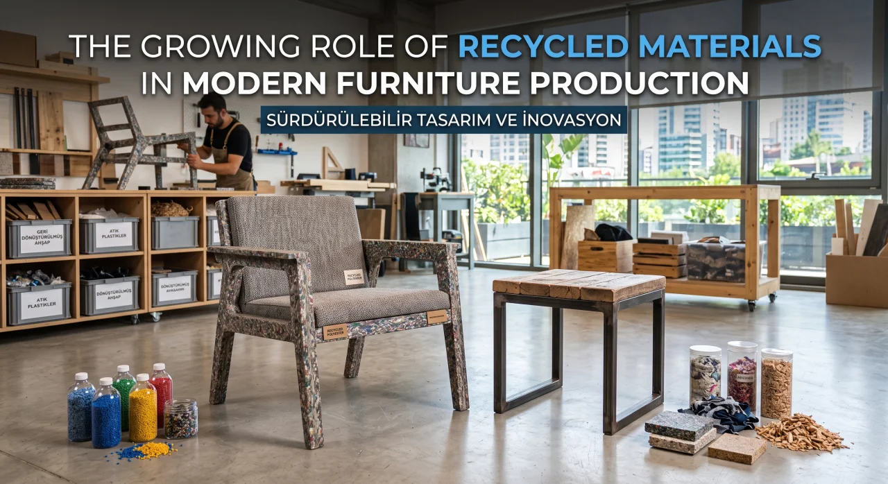The Growing Role of Recycled Materials in Modern Furniture Production