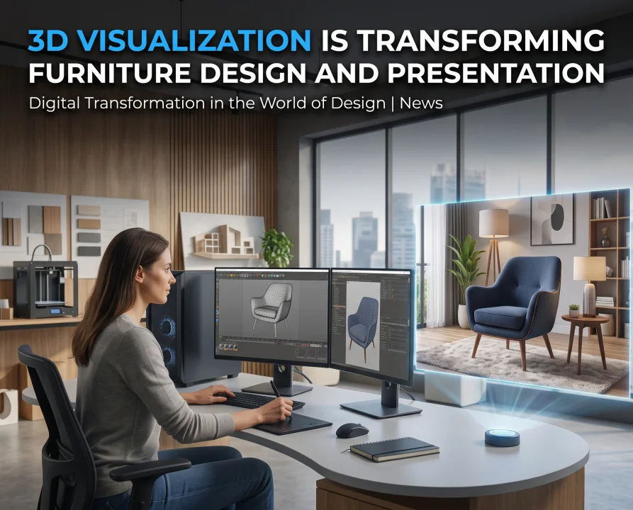 3D Visualization Is Transforming the Way Furniture Is Designed and Presented