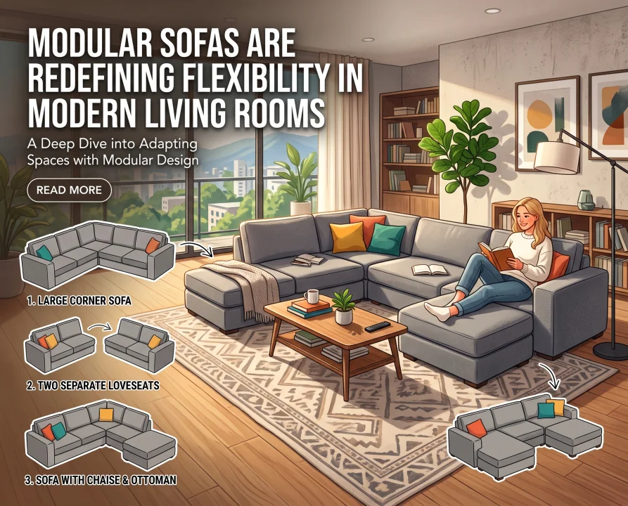 Modular Sofas Are Redefining Flexibility in Modern Living Rooms