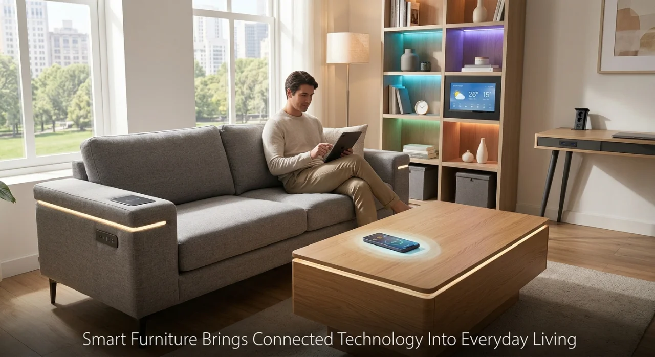 Smart Furniture Brings Connected Technology Into Everyday Living